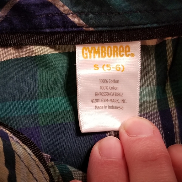 Gymboree dress shirt 5-6 years - Picture 6 of 14